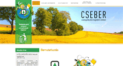 Desktop Screenshot of cseber.hu